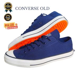 Sepatu Converse OLD Canvas Clasic Outsol Orange Premium