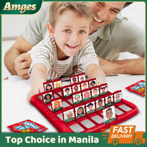 Who Is It Board Game Memory Training Parent-Child Interactive Educational Guessing Funny Family Guessing Games Funny Toys Classic Board Game Set