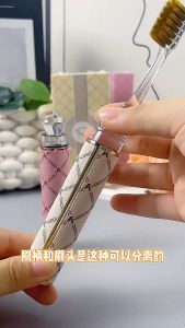 ขนแปรงนุ่มแปรงสีฟัน แปรงสีฟันพับได้ แพ็คของขวัญ แปรงสีฟัน สามารถเก็บหัวแปรงได้ เหมาะสำหรับการเดินทาง