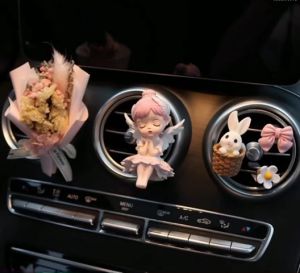 Lucky Angel Aroma Stone+2 Natural Essential Oil/Car Perfume/Aromatherapy/Diffuser Stone Aroma Diffuser 扩香石/5星级天然精油