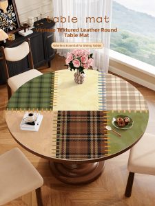 xy | French Vintage Style Luxury Heat Resistant Waterproof Tablecloth