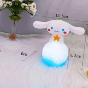 Sanrio Night Light Melody & Kuromi Cinnamon Roll Decoration
