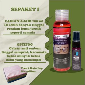 Pembersih lensa kacamata penghilang baret goresan dan jamur