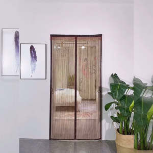 ม่านแม่เหล็ก มุ้งติดประตู มุ้งประตูห้อง มุ้งกันยุง ม่านประตู ม่านกันยุง ม่านติดประตู กันยุง Magic Mesh  90x210cm