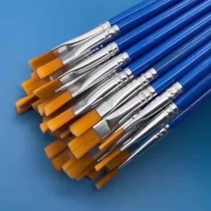 10-50 Chiếc Đa Năng Tranh Bộ Cọ Vẽ Cho Thủ Công Nghệ Thuật Lông Tóc Tay Cầm Móc Nhựa Dây Nghệ Thuật Tranh Thiết Bị