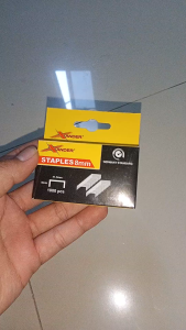 XANDER Isi Staples Angin 6 mm x 11.3 mm 13/6 6 MM Air Stapler Refill Paku Tembak R23 Xenon Benz Modern Heavy Duty