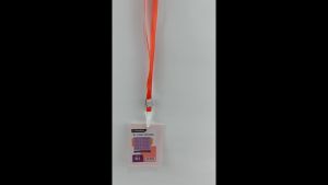 Bundling 40 Pcs ID Card B1 + 40 Pcs Tali ID Card Nylon Hook Plastik NYLKP