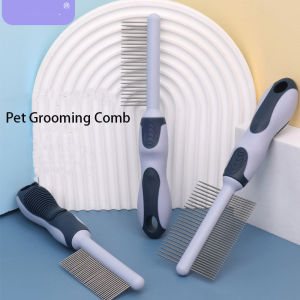 Pet Hair Comb Dog Flea Comb Cat stainless Steel Needle Fur Comb Pet Comb Open Knot Pet Hair Removal Brush