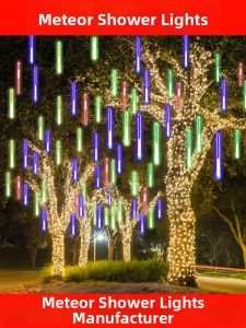 BEAUTY IN THE LIGHT | Solar Powered Waterproof Colorful Flashing Outdoor Decoration Lights