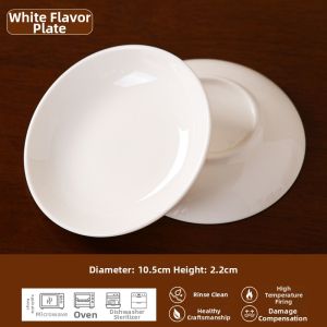 Yomerto | Dipping Sauce Ceramic Saucer Multi-functional
