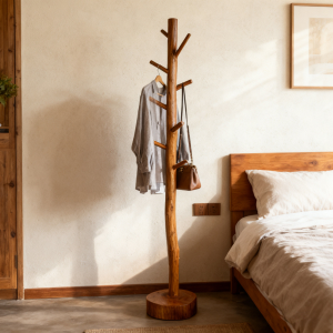 Multifunctional Freestanding Branch-shaped Japanese Style Clothes Rack