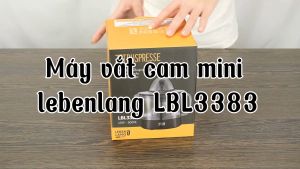 Máy vắt cam mini Lebenlang LBL3383 công suất 40W dung tích 500ml bảo hành 2 năm - hàng chính hãng