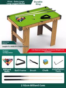 LIVING STONES | Folding Indoor Family Billiard Table Large Size