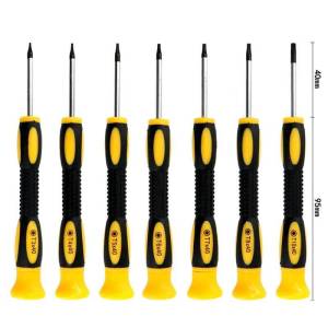 Original 7-in-1 Torx Screwdriver Set T3 T4 T5 T6 T7 T8 T10 for 360° Nintendo Switch Game Console & Controller Repair Tools Kit