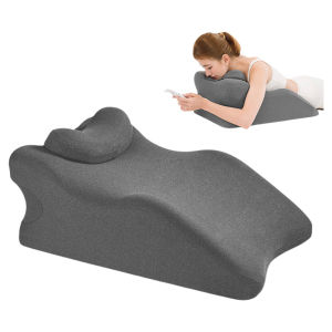 หมอนนอนคว่ำทรงต่างๆ ฟองน้ำจำลองความอ่อนนุ่มแบบยืดหยุ่นได้ หมอนนอนคว่ำสำหรับเล่นและอ่านหนังสือในเตียง