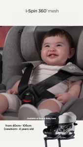Joie i-Spin 360 Car Seat R129 with Isofix (Optional: Canopy)