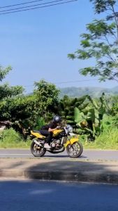 KAOS TWO STROKE PARTY NOTIF PROJECT T-SHIRT SORRY FOR THE SMOKE DISTRO KEREN