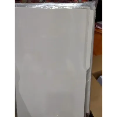 White Folder with Plastic Jacket by 5 pieces or Plastic Jacket only by 5pcs