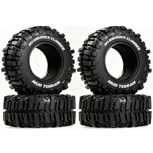 Lốp Cao Su Địa Hình Bùn RED SPIDER 4 Chiếc 95mm 1.9 Inch Có Mút Xốp Bên Trong Dành Cho Xe RC Crawler 1/10 TRX4 SCX10 Capra Phụ Tùng Thay Thế