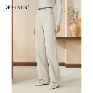 Spring Vintage Textured Light Straight Jeans