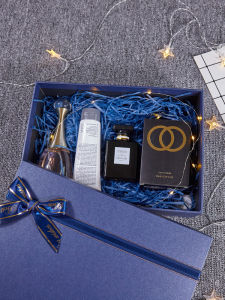 NaiFeng Empty Gift Box Mens Style Birthday Ceremony Feeling Packaging Box Scandinavian Style Card Paper Pure Color Large Size