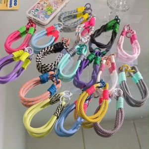 LI-TOP สายคล้องกุญแจทำมือพร้อมคลิปโลหะสำหรับใช้ทุกวัน