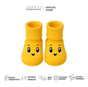 Sepatu Kaos Kaki Bayi Perempua Laki -Laki Motip Mata Lucu Usia 1 Sampai 12 Bulanan