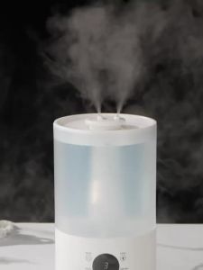 Air Humidifier 4L Large Capacity Humidifier Mist Maker With Double Nozzle Remote Control Home Air Humidifier 7 LED Light