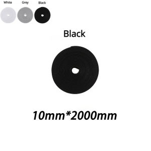 Self-Attaching Hook & Loop 2M Cable Tie Roll Cable Organizer Reusable Nylon Straps for Universal Wire Management 1/3/5/10/20Pcs