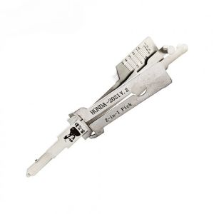 Bộ Dụng Cụ Mở Khóa Xe Honda 2021 LISHI 2 Trong 1 Dụng Cụ Mở Khóa Ô Tô Chìa Khóa Mỏng Dành Cho Accord Civic Dành Cho Thợ Khóa Có 4 Loại Móc Khóa.