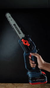 MASARU เลื่อยโซ่ไร้สาย 8" เลื่อยตัดไม้ เลื่อยไฟฟ้า SCS-410 มอเตอร์ไร้แปรงถ่าน บาร์ยาว8" ตัดกิ่งไม้ใหญ่ สะดวก กำลังสูง เครื่องและชุดพร้อมแบต+ที่ชาร์จ