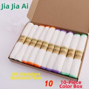 Bamboo Oil-repellent Grease-removing Lint-free Kitchen Cleaning Towel