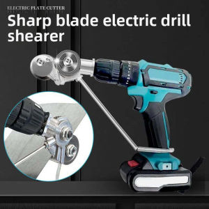 Electric Drill Shearing Machine - Portable Iron Sheet Cutter - Metal Cutting And Shearing Machine For Cutting Iron Sheets Aluminum Sheets And Color Steel Tiles
