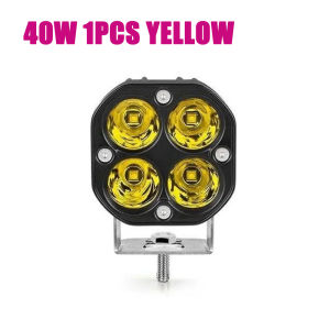3 Inch Led Work Spotlights 12V 24V Pod Lights Headlights for Motorcycles Flood Led Bar Fog Lights for Car Truck 4x4 Off Road ATV