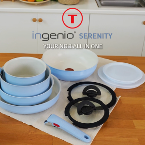 Tefal Ingenio Serenity 11pcs Set (Calm Blue)