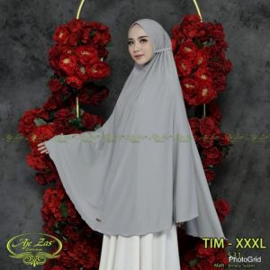 BISA COD Hijab Instan Non Pet Tali Kode TIM-XXXL Bahan Jersy Korea Premium By Ory AjeZas Collection