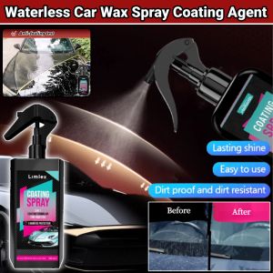 Car Wax Spray Coating Agent Waterless Car Wash Kit Quick Coat Car Wax Polish Spray Antifouling And Water Repellent