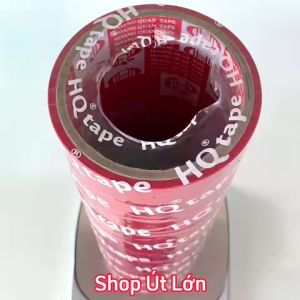 Băng keo simili màu đỏ rộng 2.4cm dài 7.5 mét lõi giấy 3mm 1 cây 12 cuộn giá tại xưởng