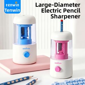 TEN-WIN | Automatic Pencil Sharpener for Large and Special Lead Pencils Children School Use