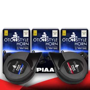PIAA HORN ORIGINAL OTO STYLE 400Hz / 500Hz | 12V / 112dB FOR MOTORCYCLE AT CARS