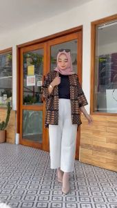 BOLERO BATIK MURAH LAWASAN SOGAN // OUTER BLEZER WANITA MODERN MURAH