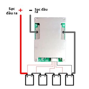 4S 12V Max 800A BMS LiFePo4 Bảng Bảo Vệ Pin Cho Ô Tô Xe Máy Máy Khoan Điện - Sạc Cân Bằng Lithium Iron Phosphate