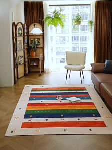 Modern Soft Floor Rug Carpet for Living Room Bedroom Low Maintenance Waterproof Prayer Mat