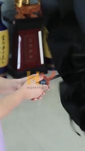 HOMYNEST Payung Lipat 3 Otomatis Bahan Jari Stainless Kain Oxford Premium Anti UV