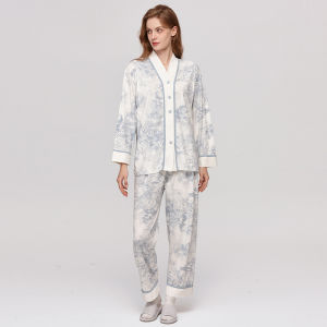 unisunny | Breathable Lightweight Modal Maternity Nursing Sleepwear For Summer