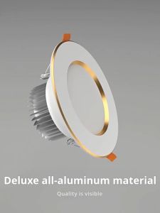 LED Pin Light Ceiling Lights: High-Quality Aluminum Downlights & 3Colors Dimming