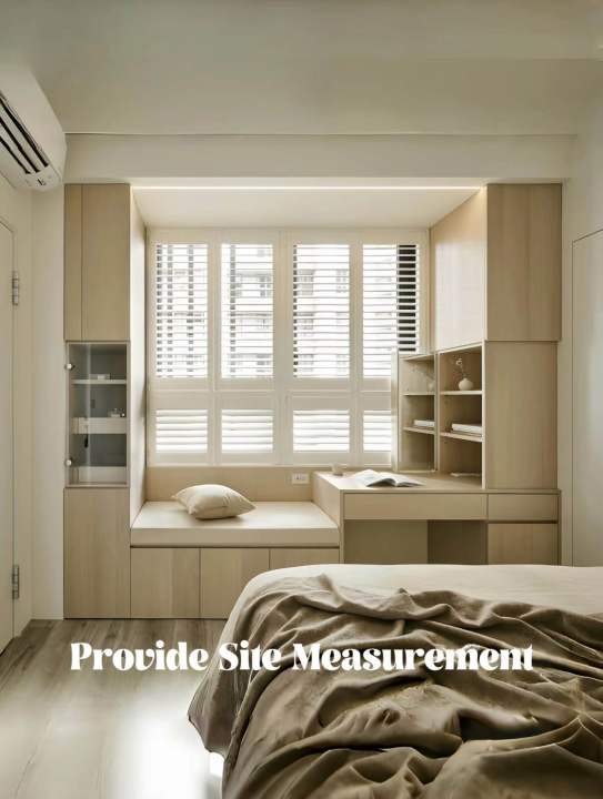 【SG Seller】Customized Bay Window storage/ Study table with