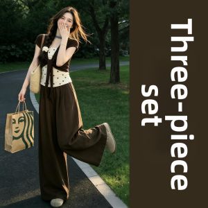 NIUVIES | Korean Style Summer New Clothing Set Blouse and Pants