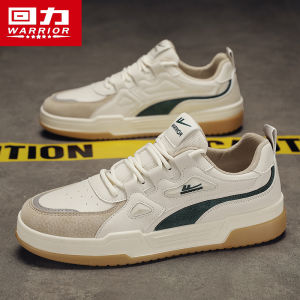 Lightweight Casual Mens Sneakers Soft Bottom Sports White Shoes Trendy Korean Style round Toe Flat Heel PVC Outsole