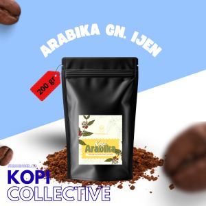 Kopi Arabika Gn Ijen Full Wash Proses 200gram